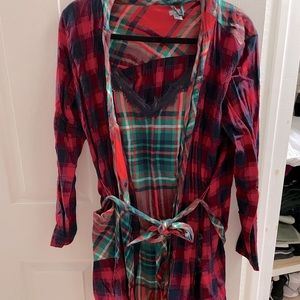 Robe/night gown set